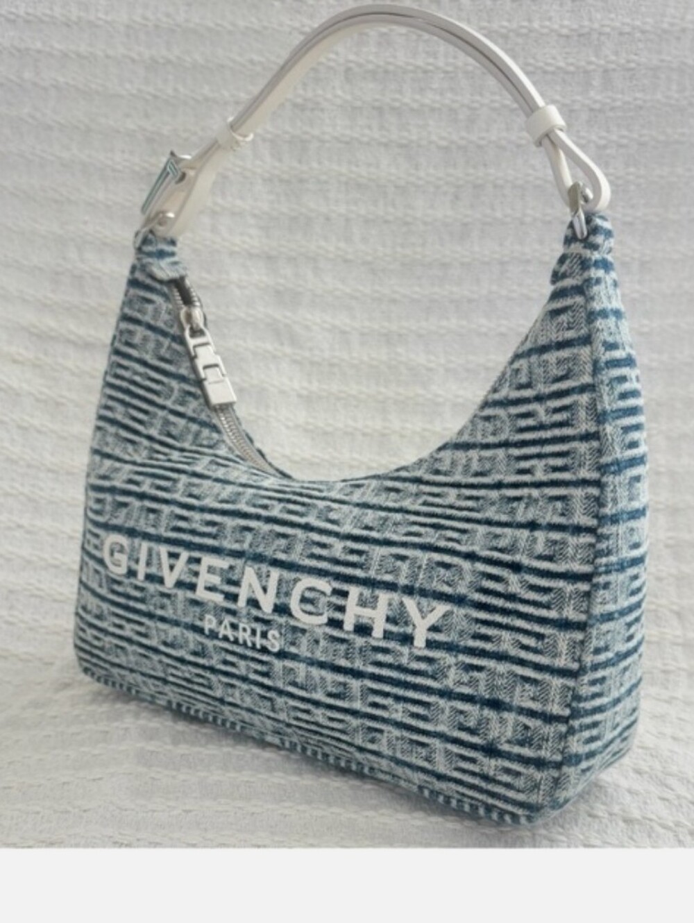 Givenchy Small Moon Cutout Hobo Bag - Picture 7 of 9